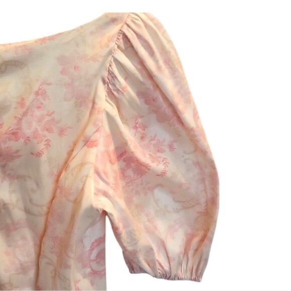 Laura Ashley + Urban Outfitters Mel Puff Sleeve Dress Size Medium, NWT - Picture 6 of 10